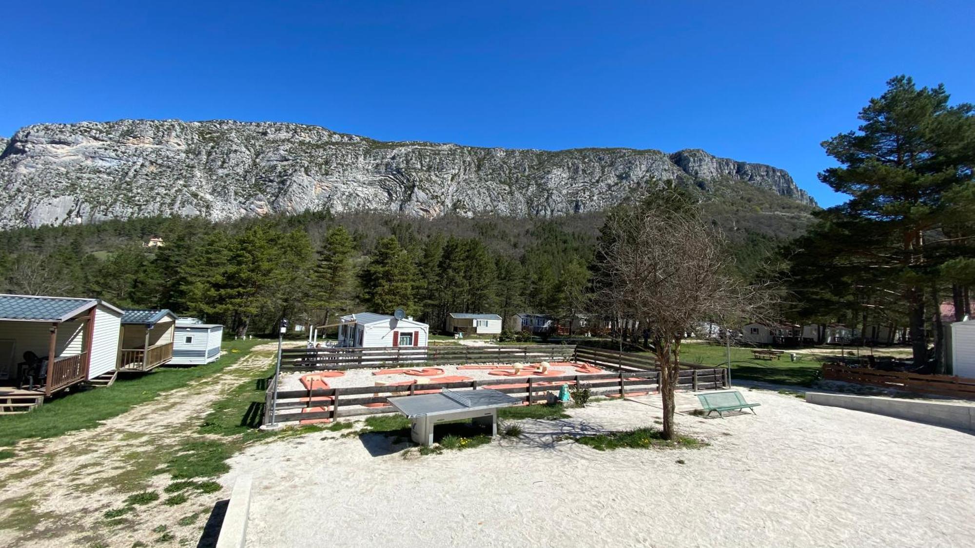 Campsite Mobilhome Comfort A La Montagne Saint-Auban (Alpes-Maritimes)